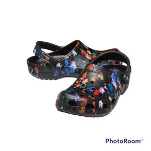 Crocs Classic Floral Cros Women’s Size 6